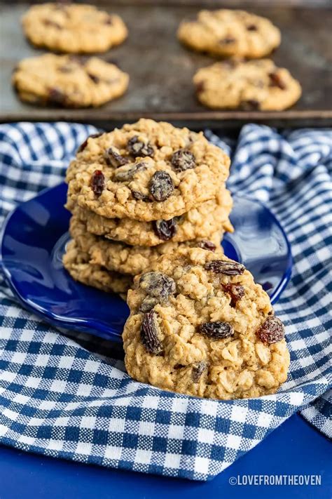 Vanishing Oatmeal Cookies • Love From The Oven