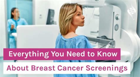 Everything You Need To Know About Breast Cancer Screenings Organixx