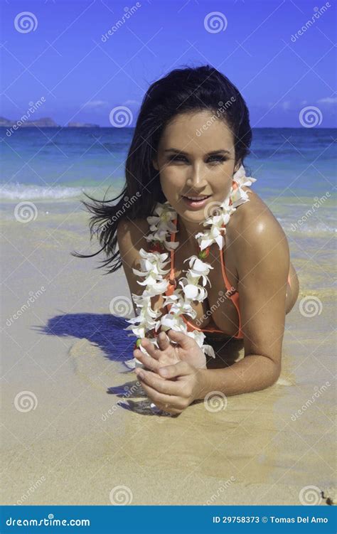 Beautiful Woman At The Beach Stock Photos - Image: 29758373