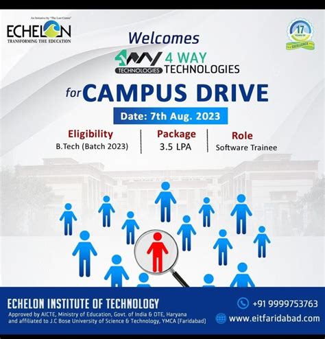 Campus Drive 4way Technologies Echelon Institute Of Technology