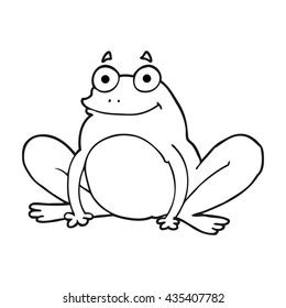 Black White Frog Clip Art Royalty Free Images Stock Photos