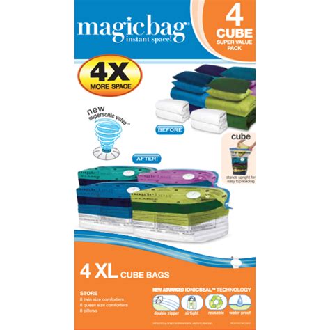 Magicbag® Cube Instant Space Saver Storage Extra Large Double