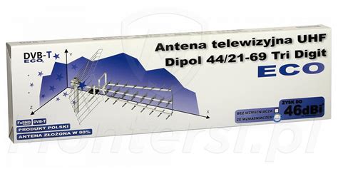 44 21 60 Tri Digit ECO Antena Telewizyjna