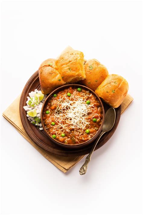 Cheese Pav Bhaji Recipe Is A Street Food Bhaji Pav Recipe With Addition