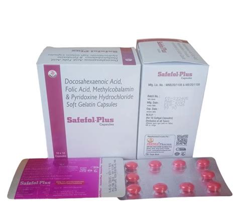 DOCOSAHEXAENOIC ACID FOLIC ACID METHYLCOBALAMIN PYRIDOXINE HCL