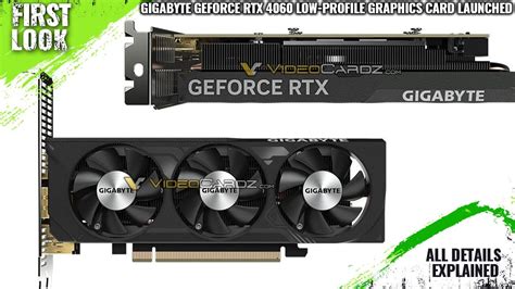 Gigabyte Geforce Rtx 4060 Low Profile Gpu With Three Fans Launched