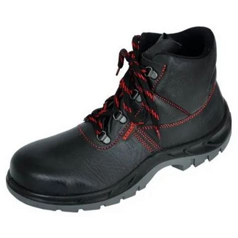 Karam Fs21 Designer Black Safety Shoes For Construction At Rs 1600