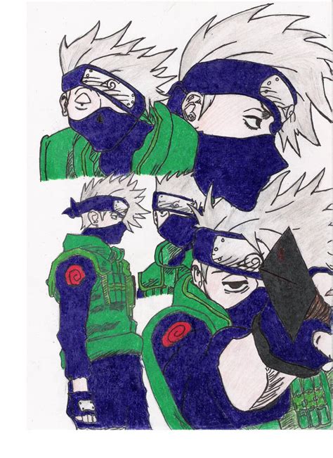 Kakashi Collage By Trunksgirlblaze27 On Deviantart