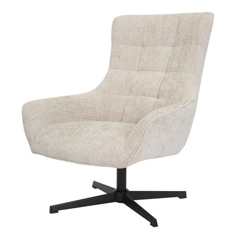 Livingfurn Fauteuils Naomi Toffee Beige Stof Kopen Shop Bij Fonq