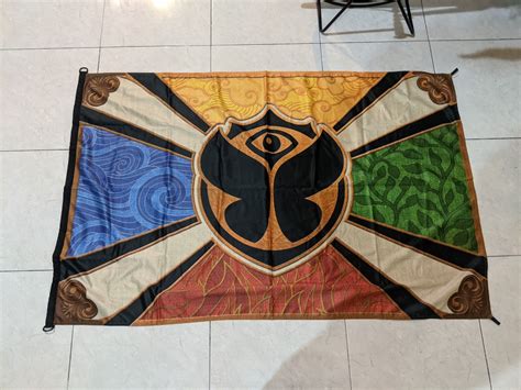 Original Tomorrowland Flag Design Craft Artwork On Carousell