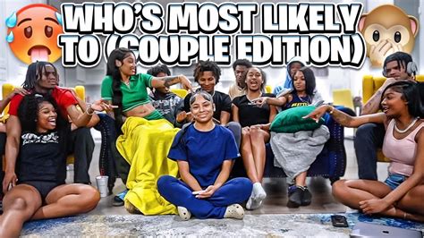 Whos Most Likely To Spicy Couple Edition🌶️ Youtube