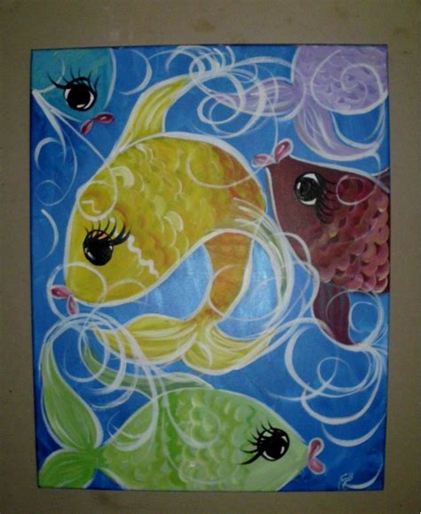 yellow fish | Yellow fish, Painting, Art