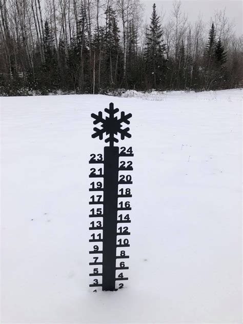 24'' Snow Depth Gauge - Etsy