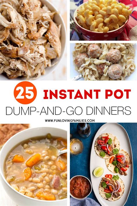 25 Delicious Instant Pot Dump Dinners For Easy Weeknight Meals Fun Loving Families