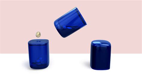 Lexon Secret Box Blue Made In Design Uk