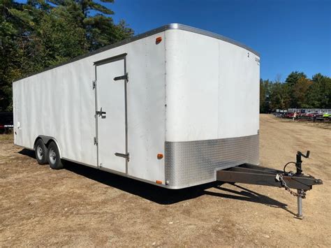 2019 Look Trailers 8.5x24 Enclosed 10K Cargo Trailer w/Rear Ramp Door ...