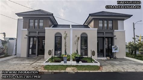 CITRA RAYA VLOG RUMAH VARENNA LUSSO 7x12 MULAI HARGA 677 JT An YouTube