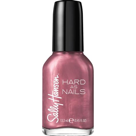 COTY Sally Hansen SH Hard As Nails Color Nail Polish Lacquer Brownstone