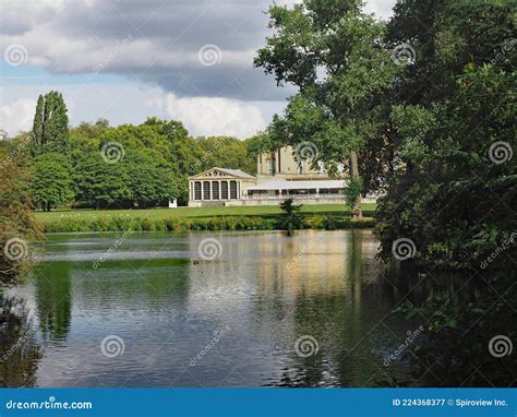 Rear View of Buckingham Palace from Garden Editorial Photography ...