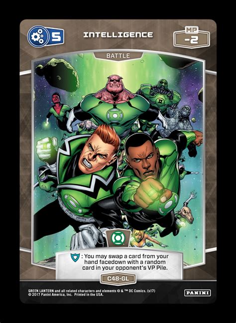 Intelligence 5 C48 GL Green Lantern MetaX TCG