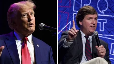 Trump Has Already Recorded His Debate Night Tucker Carlson Interview