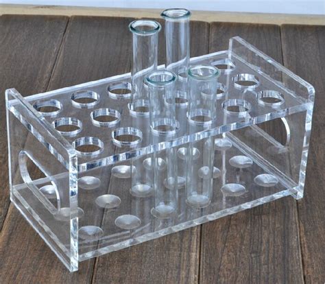 Купить 18 прямоугольник прозрачный акриловая пробирок держатель ...