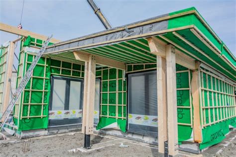 Hsb Wand Met Snelle Bouwtijd Door Prefab Productie Groenprefab