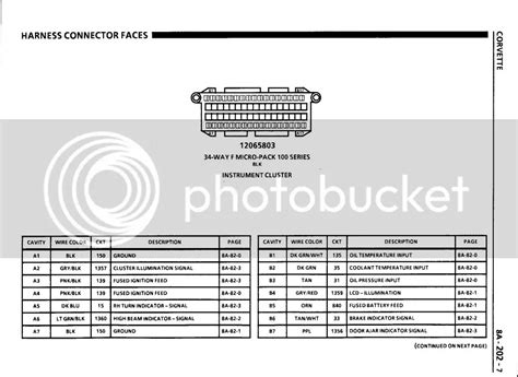 1990 Chevy Truck Instrument Cluster Wiring Diagram