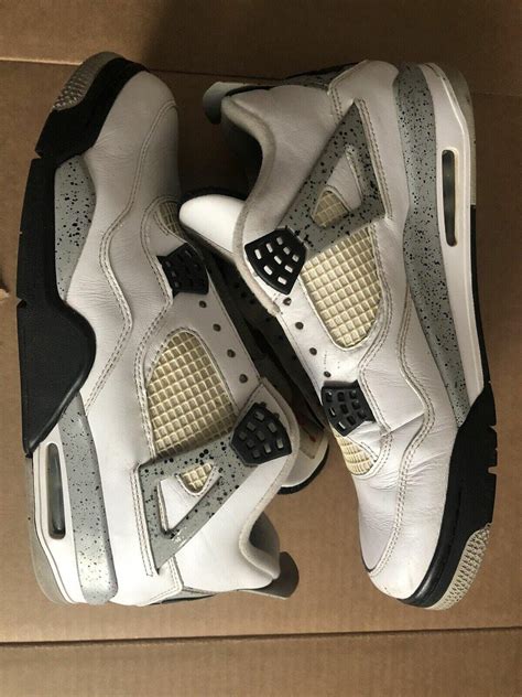 Air Jordan 4 Retro White Cement - SNKRBURGER