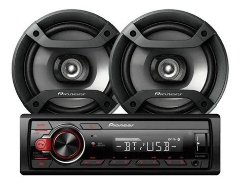 Combo Stereo Parlante Pioneer Mxt S216bt Pixel Store