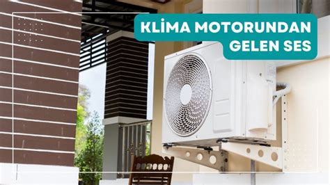 Klima Motorundan Gelen Ses 444 55 45