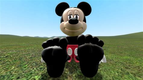 Mickey Mouse S Feet Tease By Picklenick95 On Deviantart