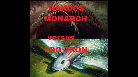 MTG PAUPER FORMAT Rakdos Monarch Vs Fog Tron YouTube