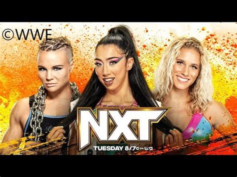 Indi Hartwell V Ivy Nile V Sol Ruca NXT Women S Title Last Chance