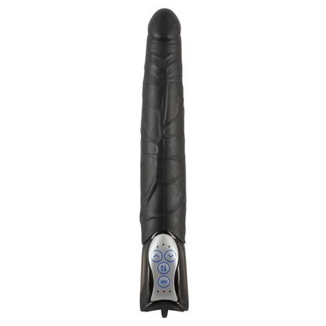 Realistische Dildo Met Stotende Bewegingen Zwart Kopen Bij Sextoyland