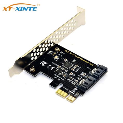 Pci Express Para 2 Portas Sata Controlador Sata 3 Iii 3 0 6gbps Para