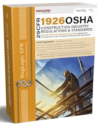 Mancomm Cfr Osha Construction Industry Regulations Standards