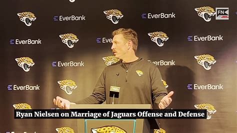 Ryan Nielsen On Marriage Of Jaguars Offense And Defense Video Dailymotion