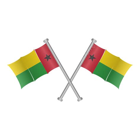 Guinea Bissau Flag Vector Guinea Bissau Flag Guinea Bissau PNG And