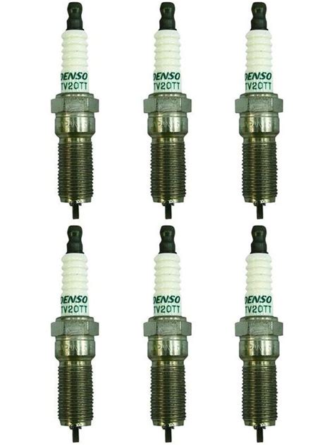 Buy 6 X Denso HP Iridium Twin Tip TT Spark Plugs ITV20TT RLK DSP 448