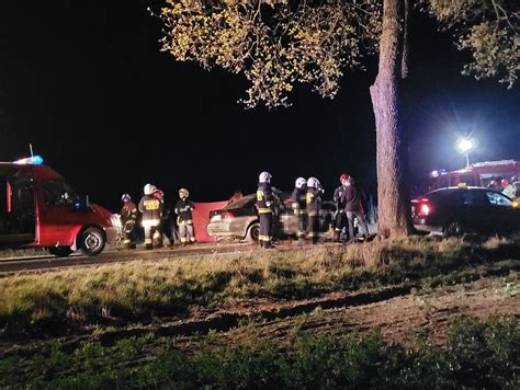 PILNE Tragiczny wypadek w Linowcu Droga całkowicie zablokowana