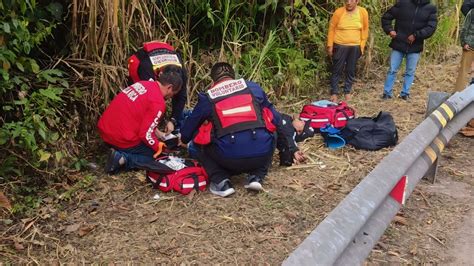 Villa Rica Accidente de tránsito deja 02 personas heridas en la