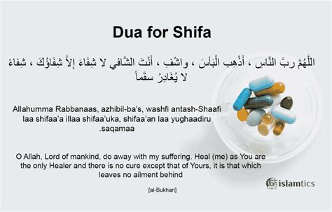 6+ Powerful Dua For Shifa, Pain & Good Health. | islamtics