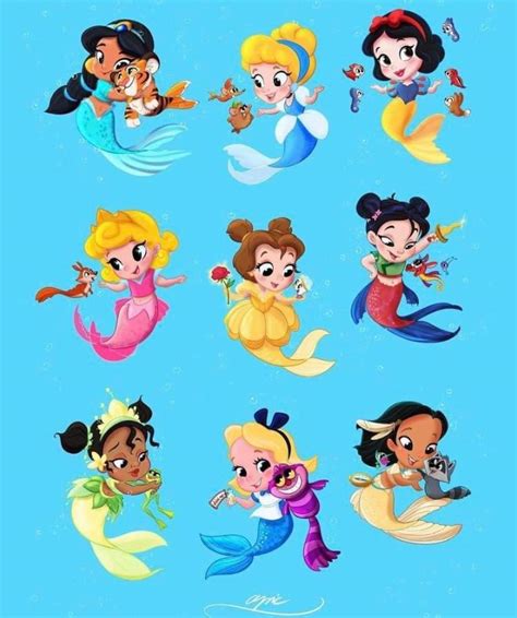 All Disney Princesses Baby