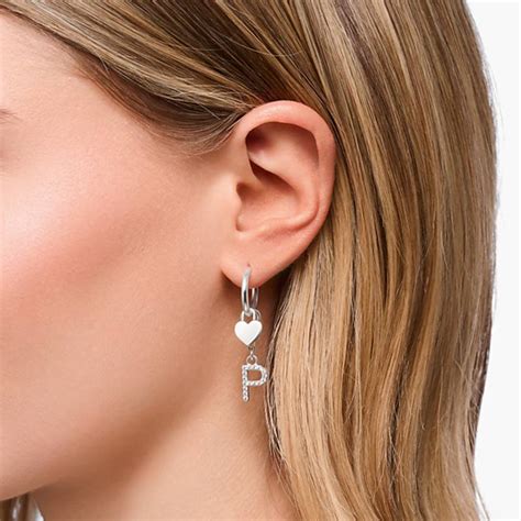 Boucle D Oreille Coeur En Argent Mm Thomas Sabo Ocarat