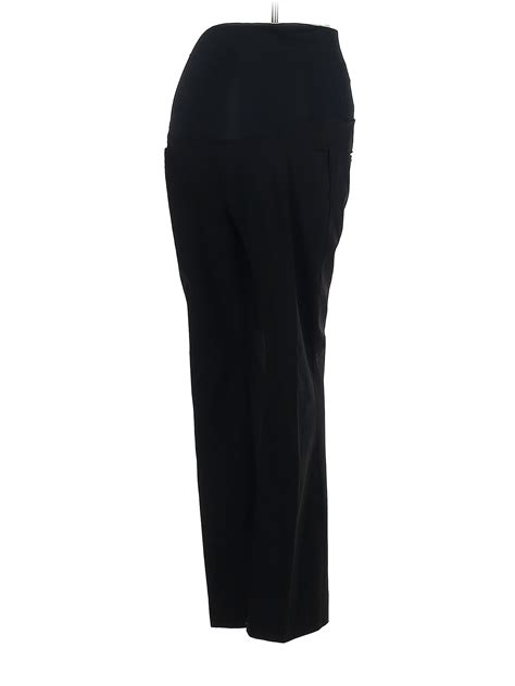 Gap Maternity Solid Black Dress Pants Size 2 Maternity 77 Off