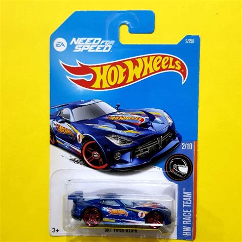 Hot Wheels Srt Viper Gts R Need For Speed Shopee Malaysia