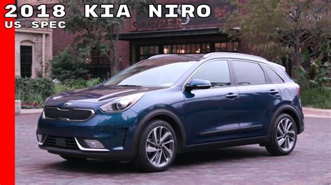 2018 Kia Niro Hybrid And Touring Us Spec Exterior Interior Test Drive Youtube