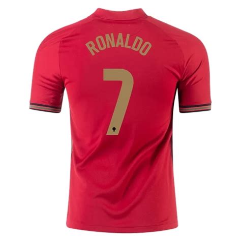 Maglia Calcio Poco Prezzo Cristiano Ronaldo 7 Portogallo Prima 2020 21