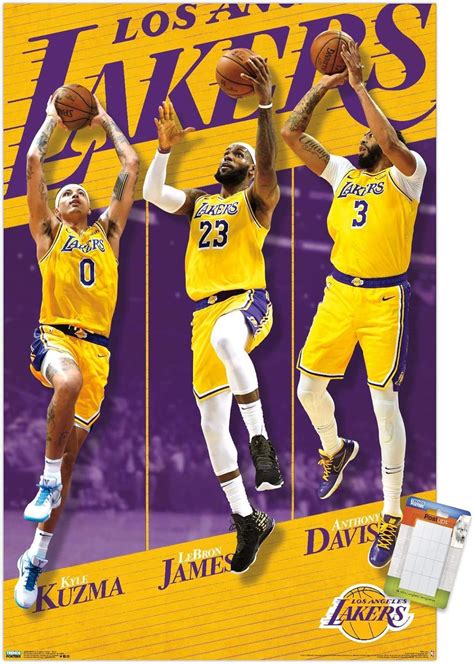 Trends International Nba Los Angeles Lakers Team 19 Wall